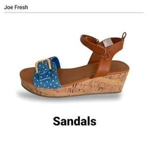 Polka dot  Sandals  -   Size 5